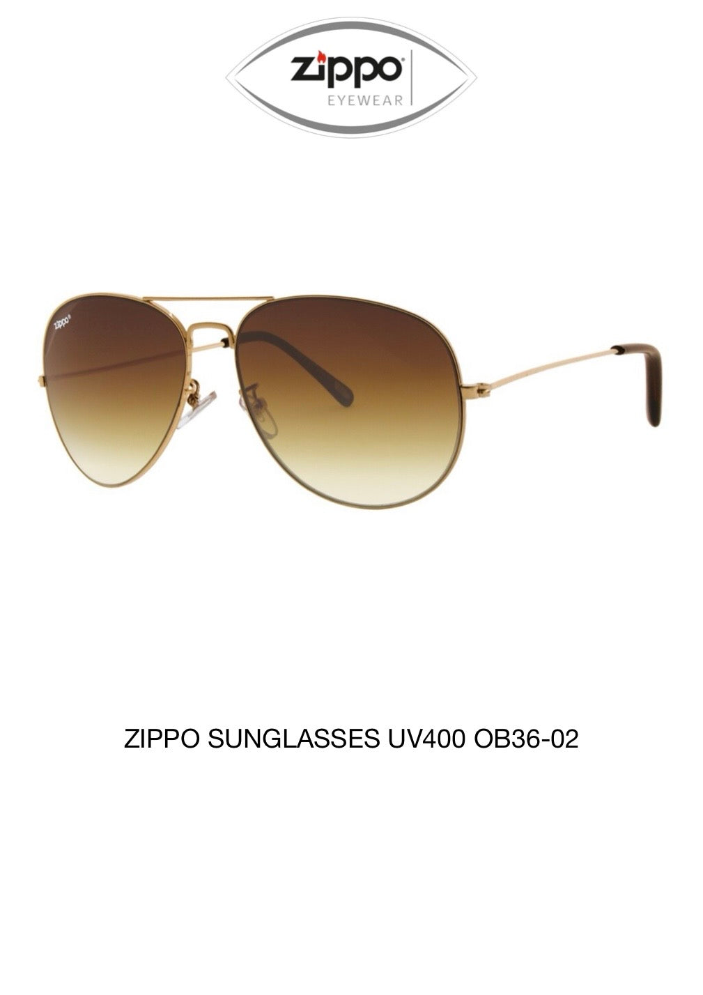 Zippo Sunglasses OB36 Range UV400 Protection