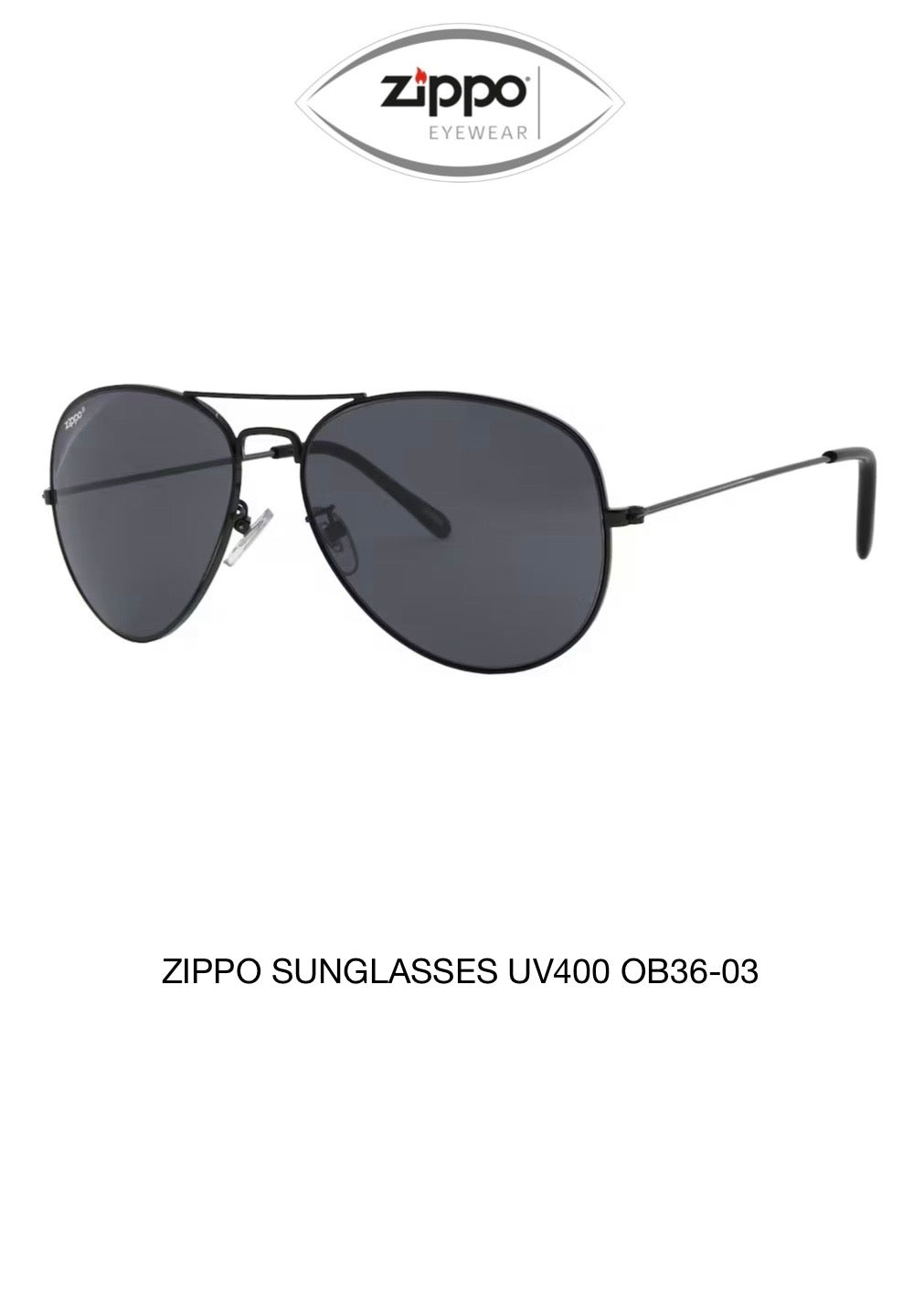 Zippo Sunglasses OB36 Range UV400 Protection