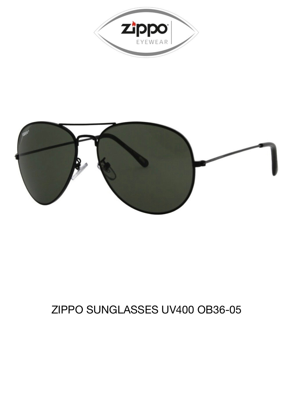 Zippo Sunglasses OB36 Range UV400 Protection