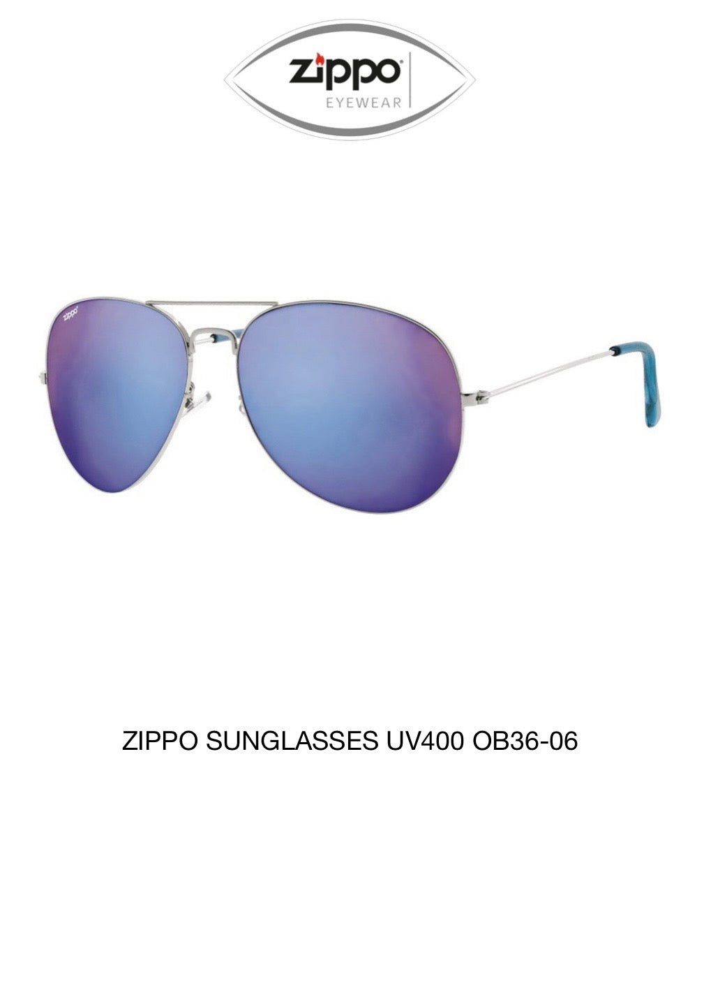 Zippo Sunglasses OB36 Range UV400 Protection