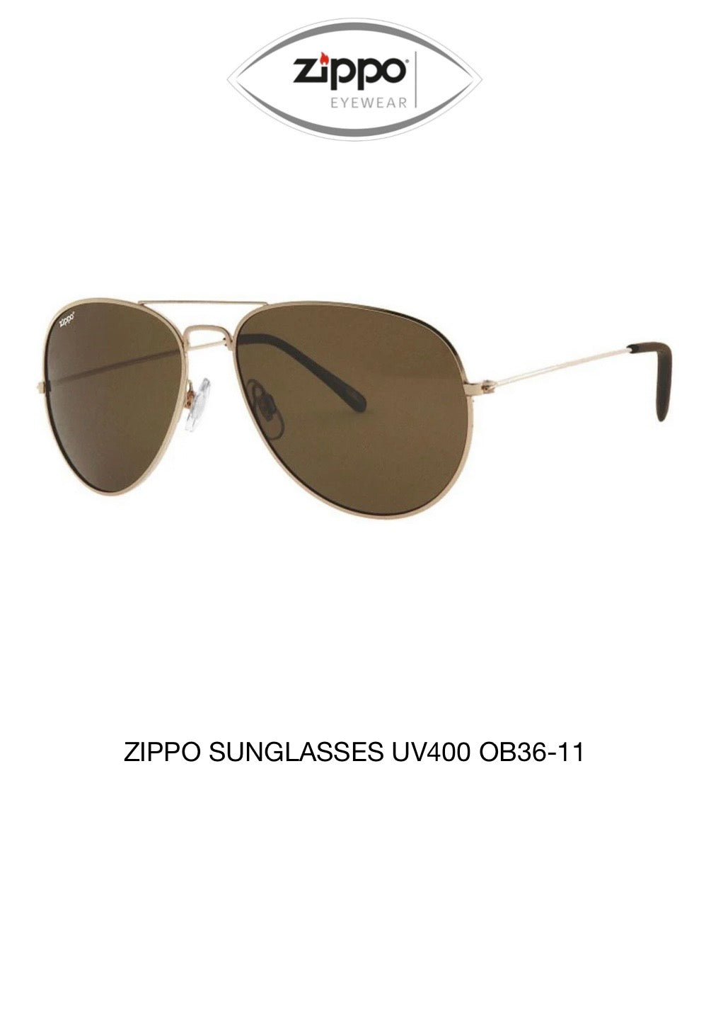 Zippo Sunglasses OB36 Range UV400 Protection