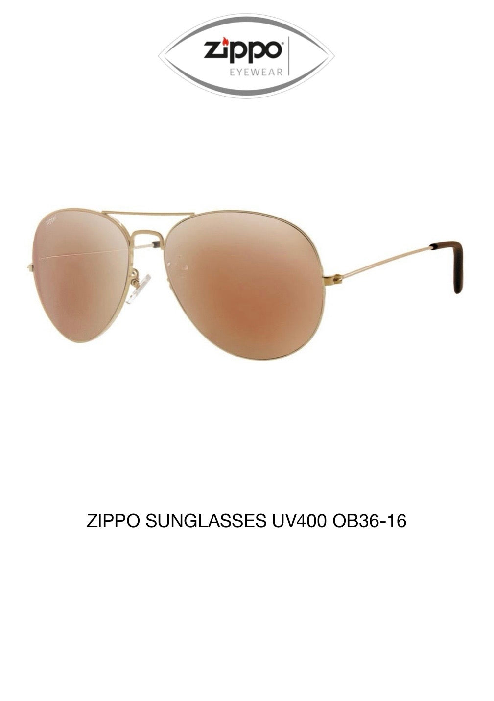 Zippo Sunglasses OB36 Range UV400 Protection