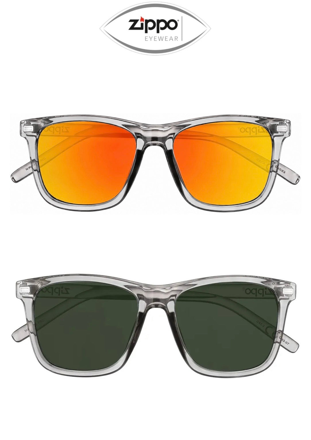 Zippo Sunglasses OB63 Range UV400 Protection