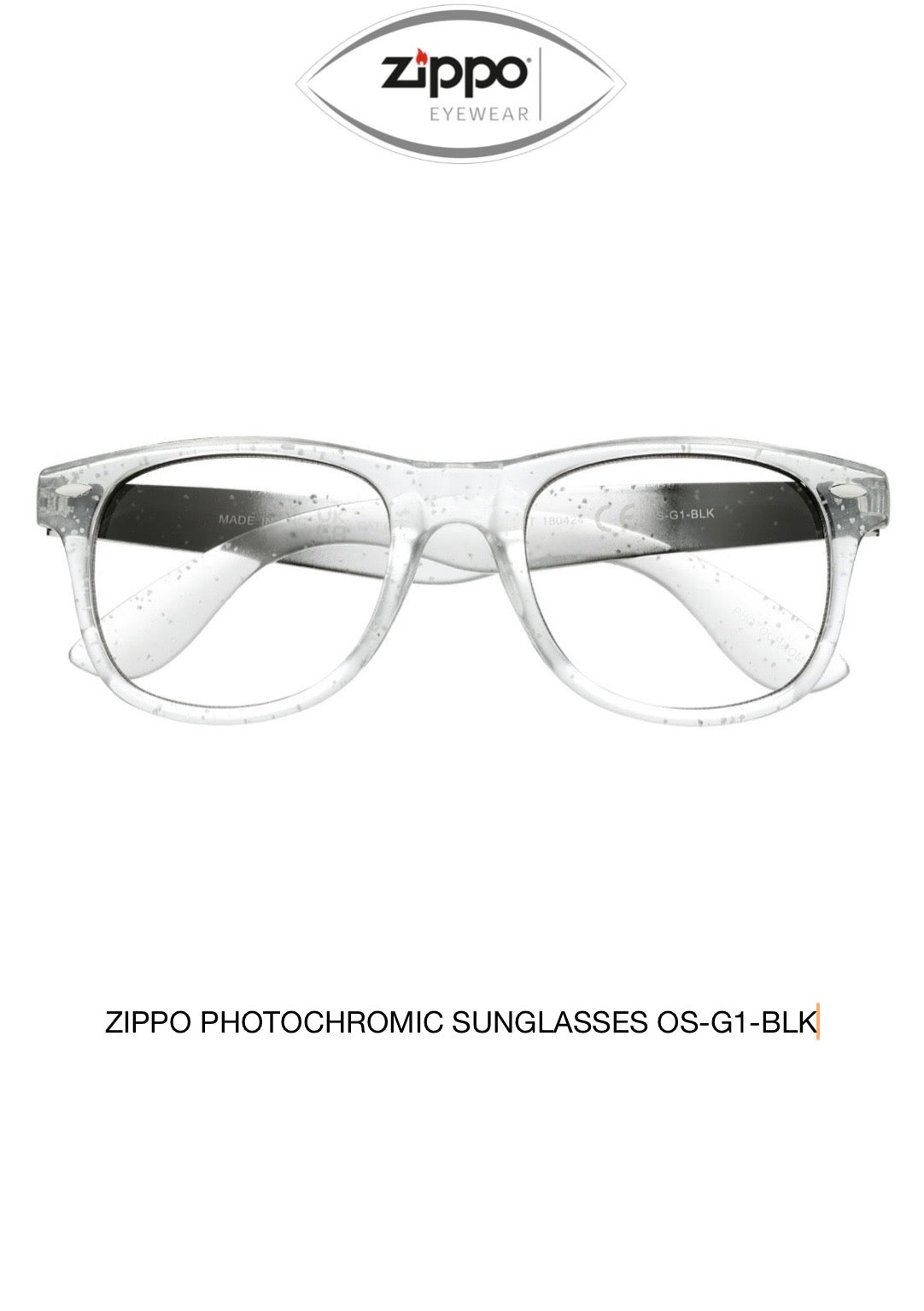 Zippo Sunglasses OS-G1 Range Photochromic UV400 Protection