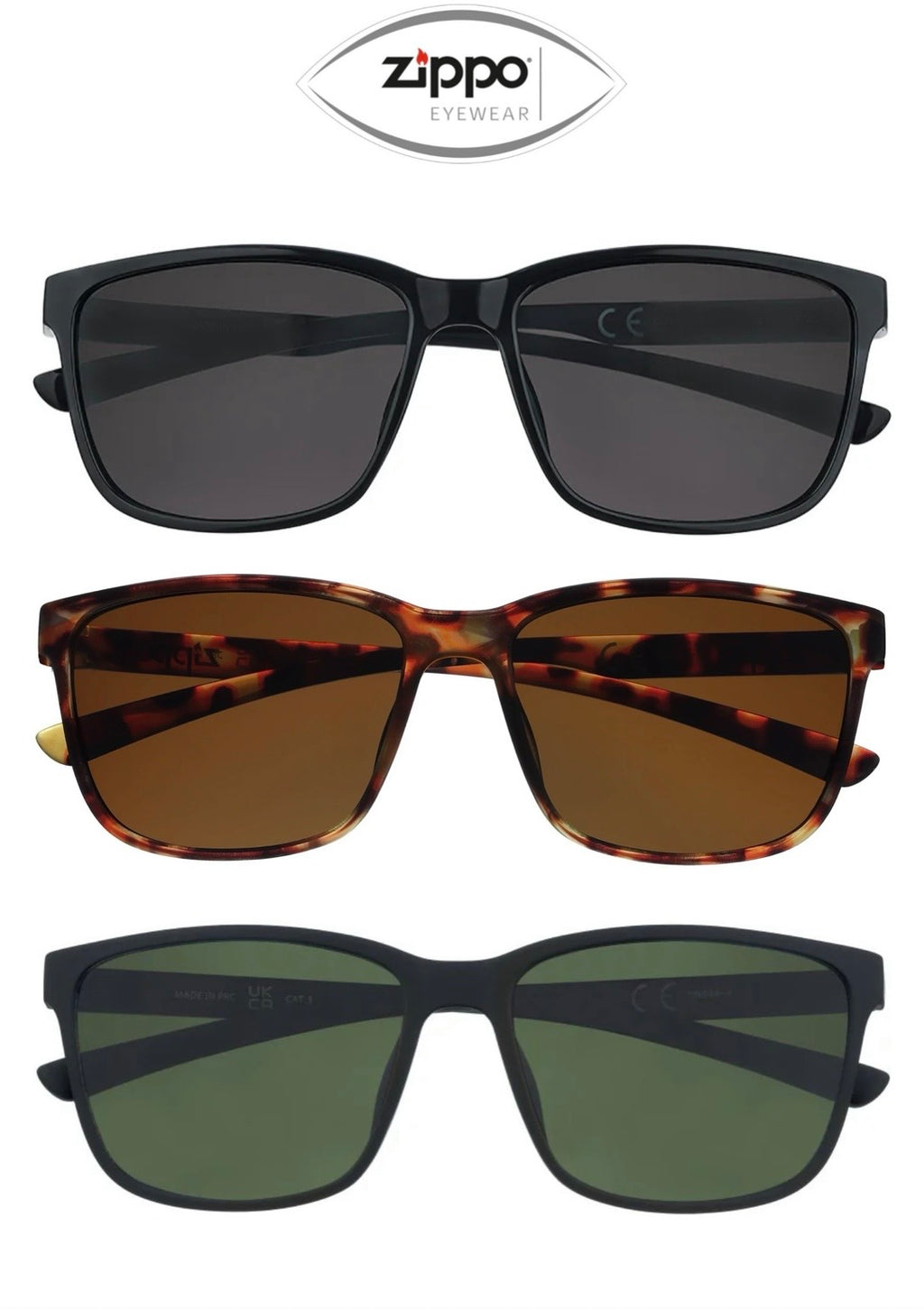 Zippo Sunglasses OB224 Range  UV400 Protection