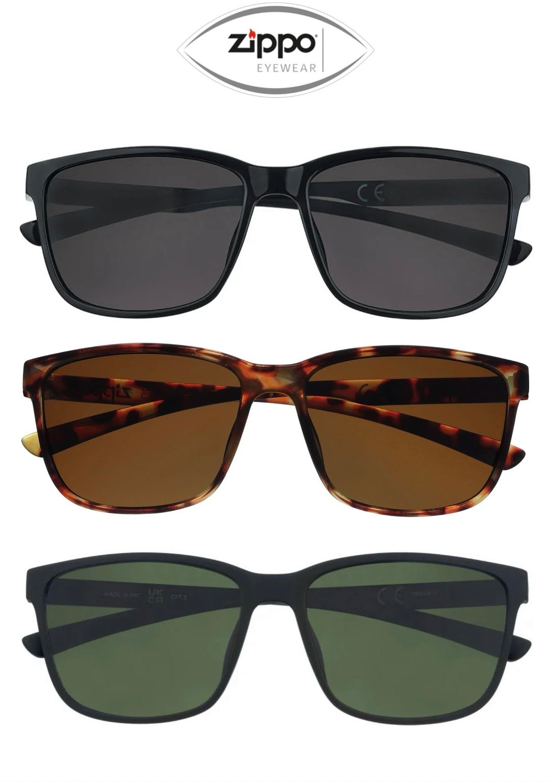 Zippo Sunglasses OB224 Range  UV400 Protection
