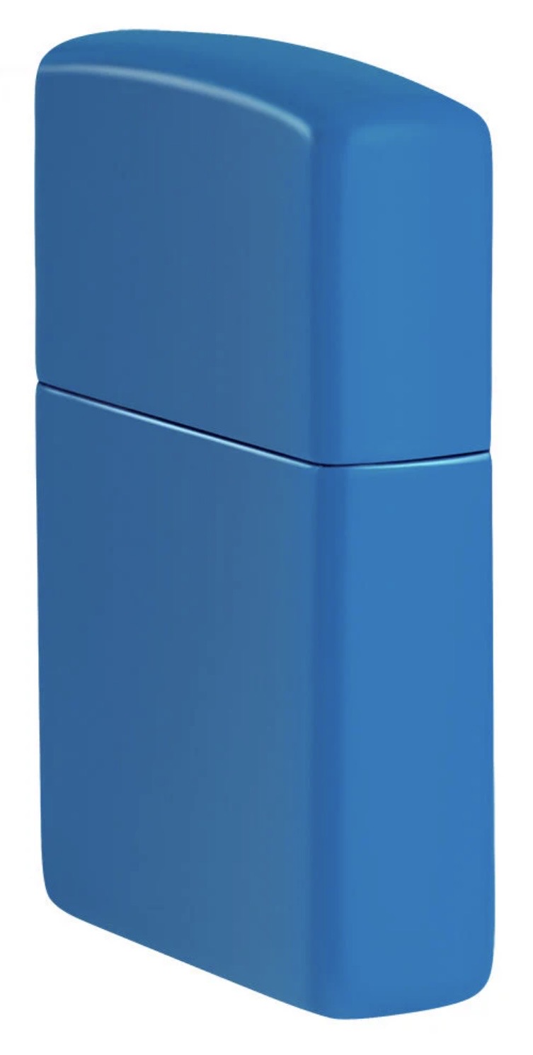 Zippo Regular Sky Blue Matte Lighter 48628