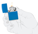 Zippo Regular Sky Blue Matte Lighter 48628