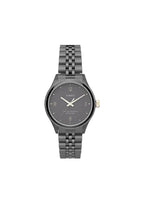 Timex Ladies Waterbury Watch TW2T74900 featuring a classic design with a round dial and leather strap.
