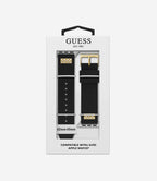 Guess Mens Replacement Watch Strap Compatible with Apple Watch (42-44mm) CS3004S1