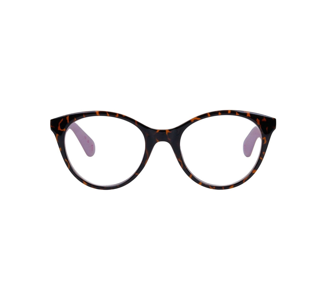 Ted Baker Women’s Non-Prescription Reading Glasses Tortoise With Pink TB9321