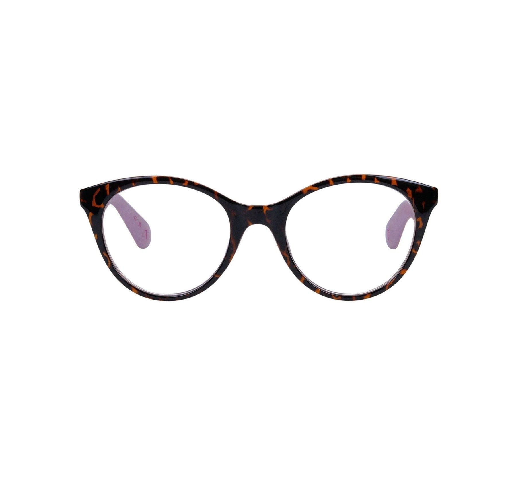 Ted Baker Women’s Non-Prescription Reading Glasses Tortoise With Pink TB9321