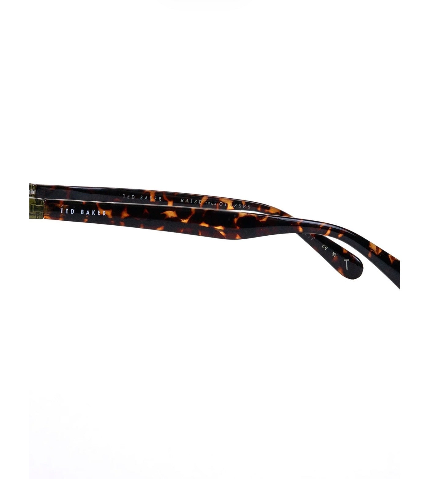 Ted Baker Unisex Non-Prescription Reading Glasses Khaki Green TB8340