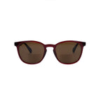 Ted Baker Unisex Non-Prescription Reader Sunglasses Dark Burgundy TB1791