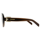 Karen Millen Womens NYX Sunglasses KM5075 150 Shiny Brown