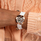 Guess Womens Mini Wonderlust Watch Rose Gold GW0678L4