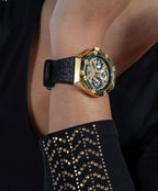 Guess Womens Asteria Watch Gold GW0620L2