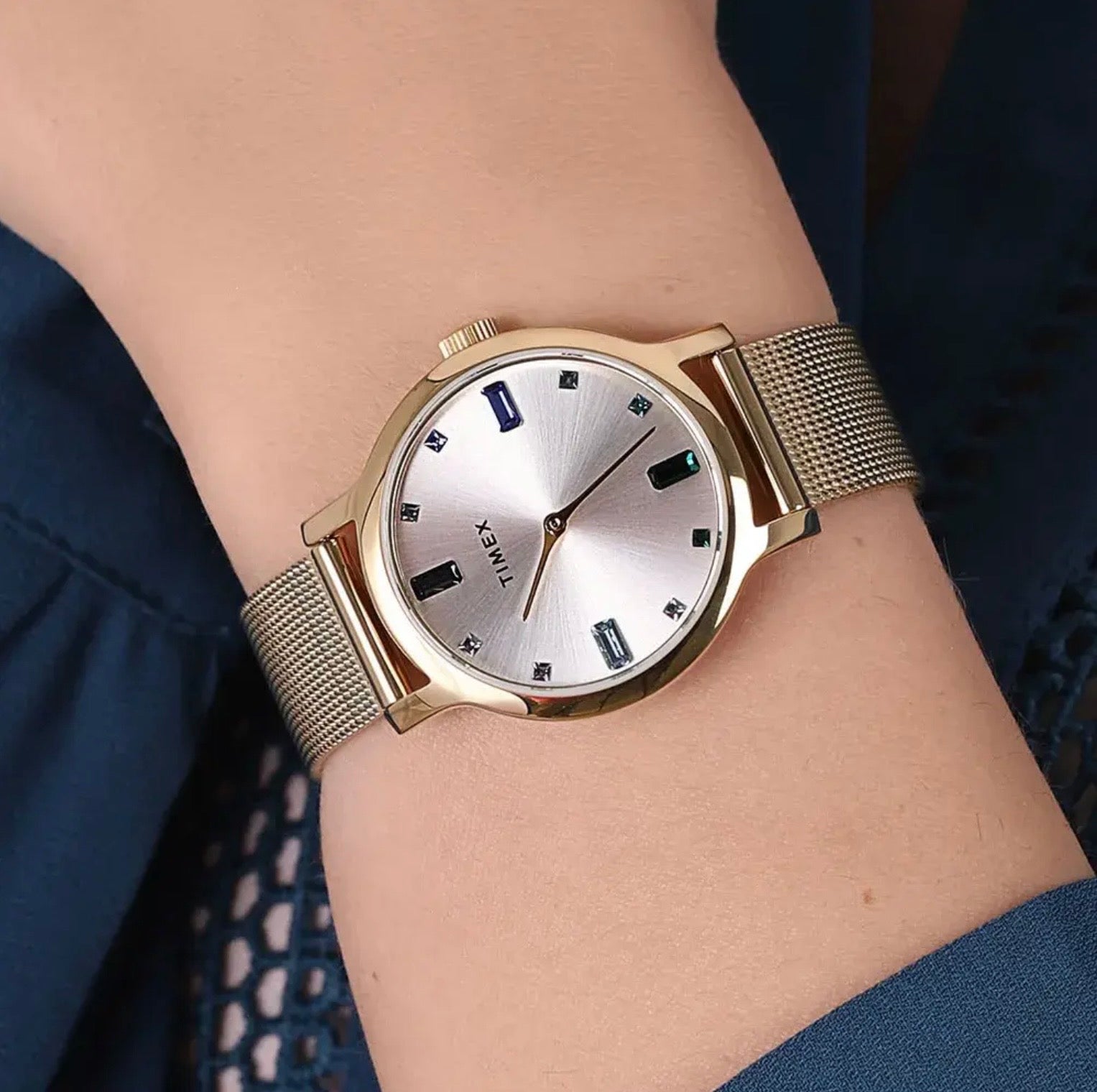 Timex Womens Transcend Watch Gold TW2U86900