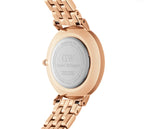 Daniel Wellington Womens Petite Lumine Bezel Watch Gold DW00100666