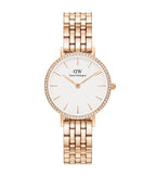 Daniel Wellington Womens Petite Lumine Bezel Watch Gold DW00100666