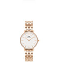 Daniel Wellington Womens Petite Lumine Bezel Watch Gold DW00100666