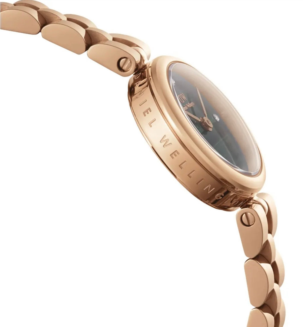 Daniel Wellington Womens Elan Lumine Malachite Watch Rose Gold DW00100721
