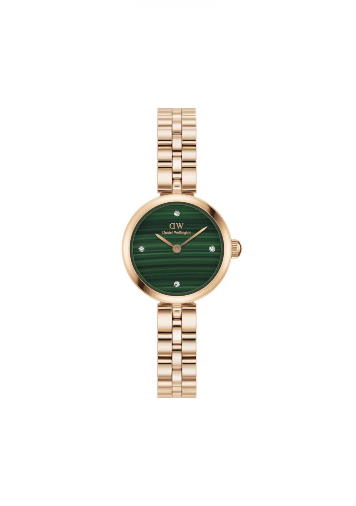 Daniel Wellington Womens Elan Lumine Malachite Watch Rose Gold DW00100721