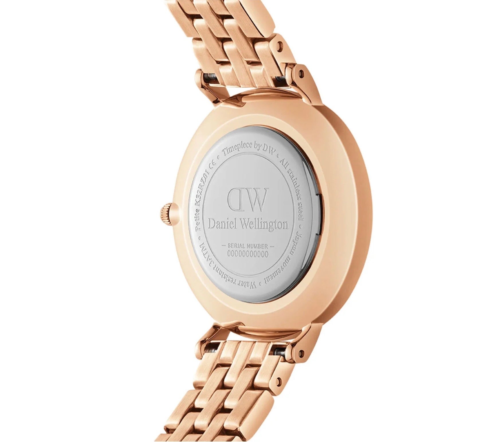Daniel Wellington Womens Petite Lumine Melrose Watch Rose Gold DW00100617