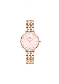 Daniel Wellington Womens Petite Lumine Melrose Watch Rose Gold DW00100617