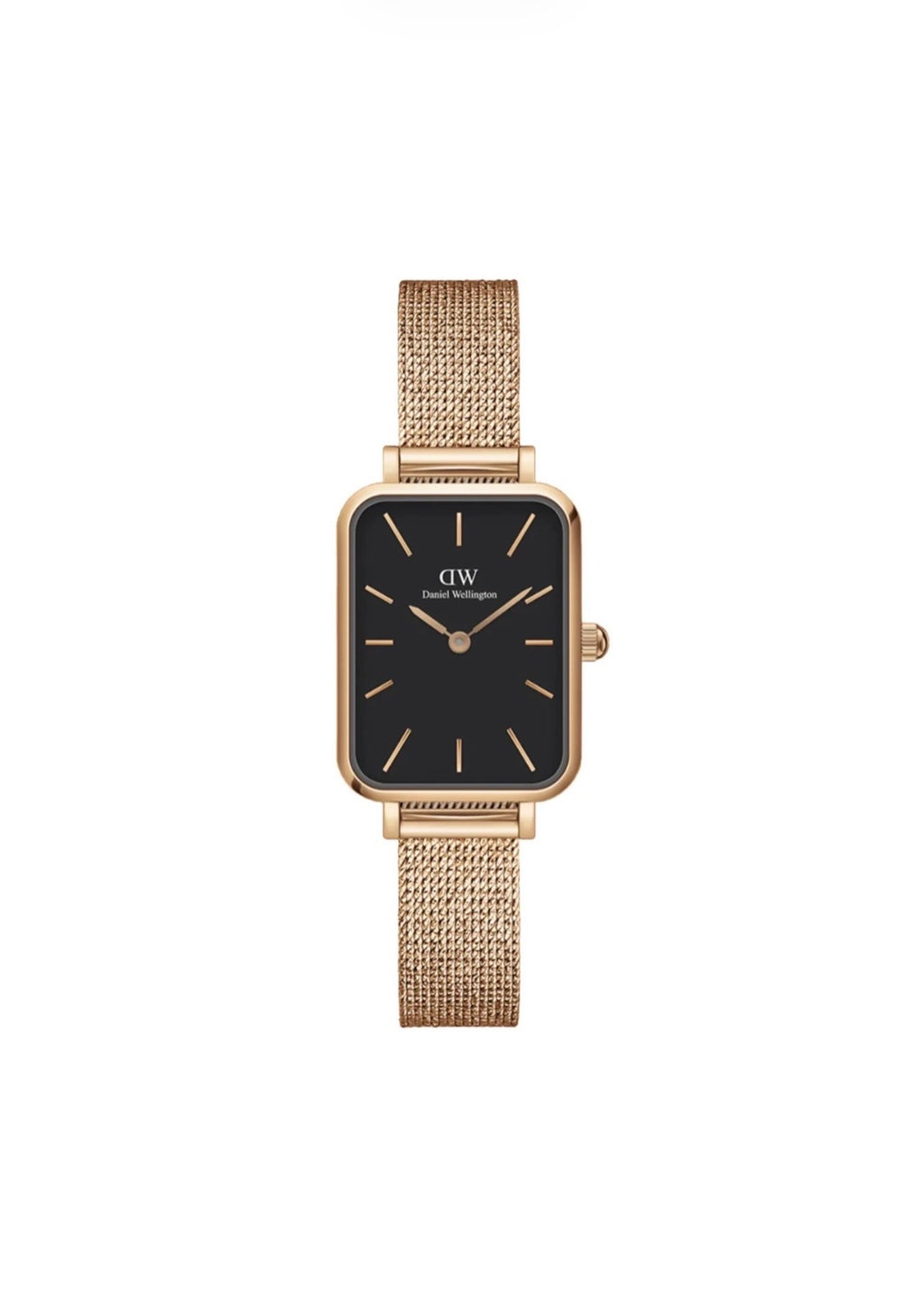 Daniel Wellington Womens Quadro Melrose Watch Rose Gold DW00100432