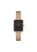 Daniel Wellington Womens Quadro Melrose Watch Rose Gold DW00100432