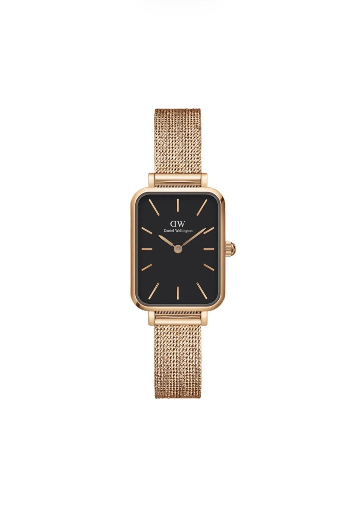 Daniel Wellington Womens Quadro Melrose Watch Rose Gold DW00100432