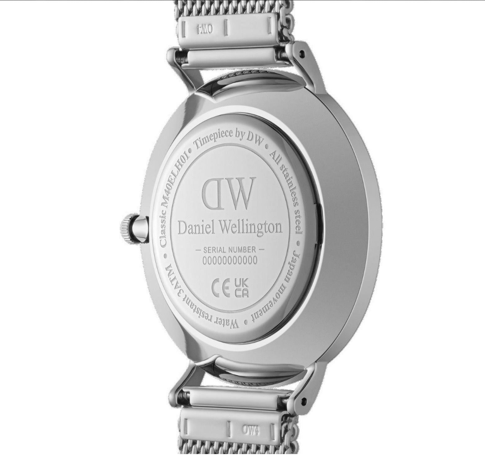Daniel Wellington Men’s Classic Multi-Eye Sterling Onyx 40 Watch DW00100711