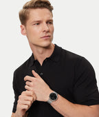 Daniel Wellington Men’s Classic Multi-Eye Sterling Onyx 40 Watch DW00100711