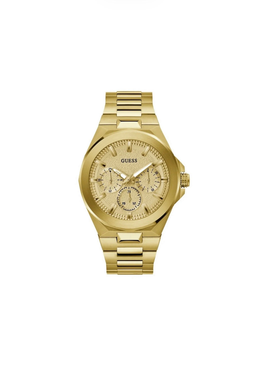 Guess Mens Dashboard Watch All Gold GW0798G2