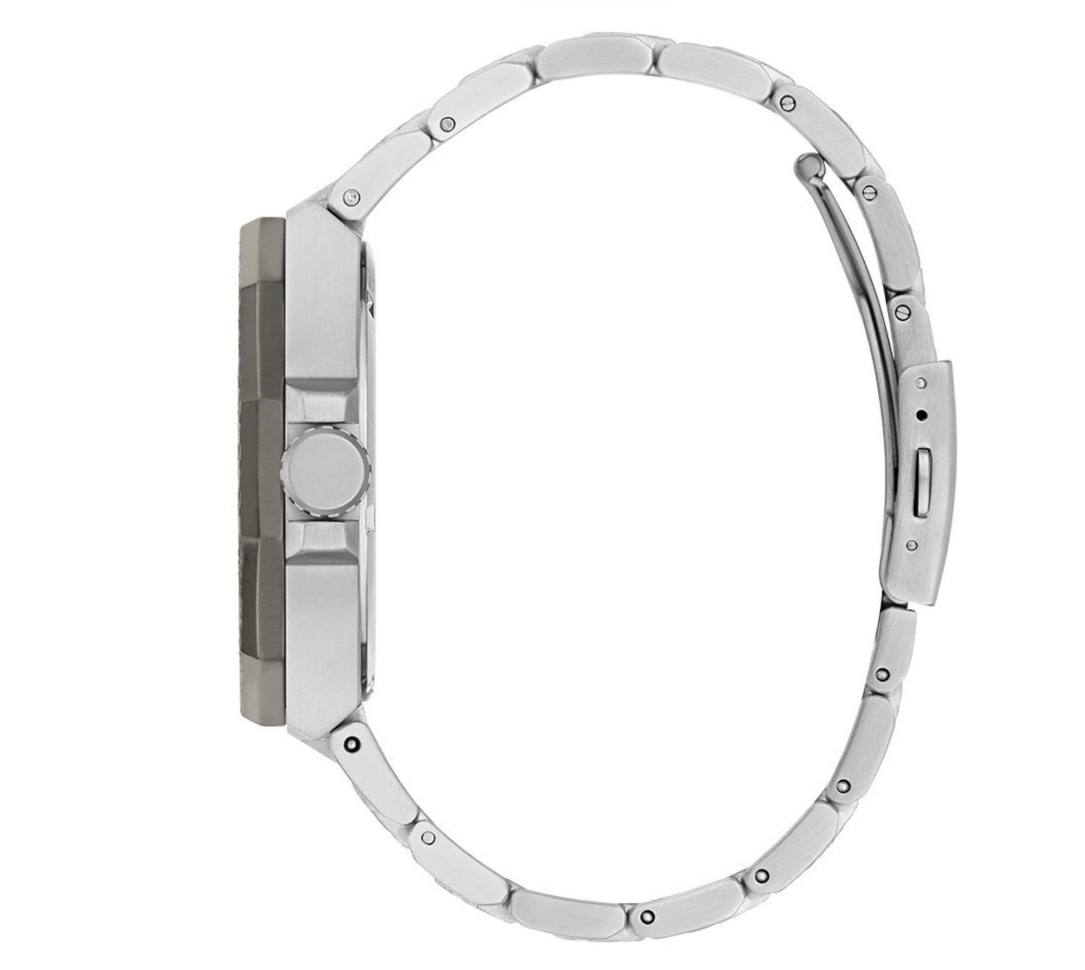 Guess Mens Indy Watch Silver GW0636G1