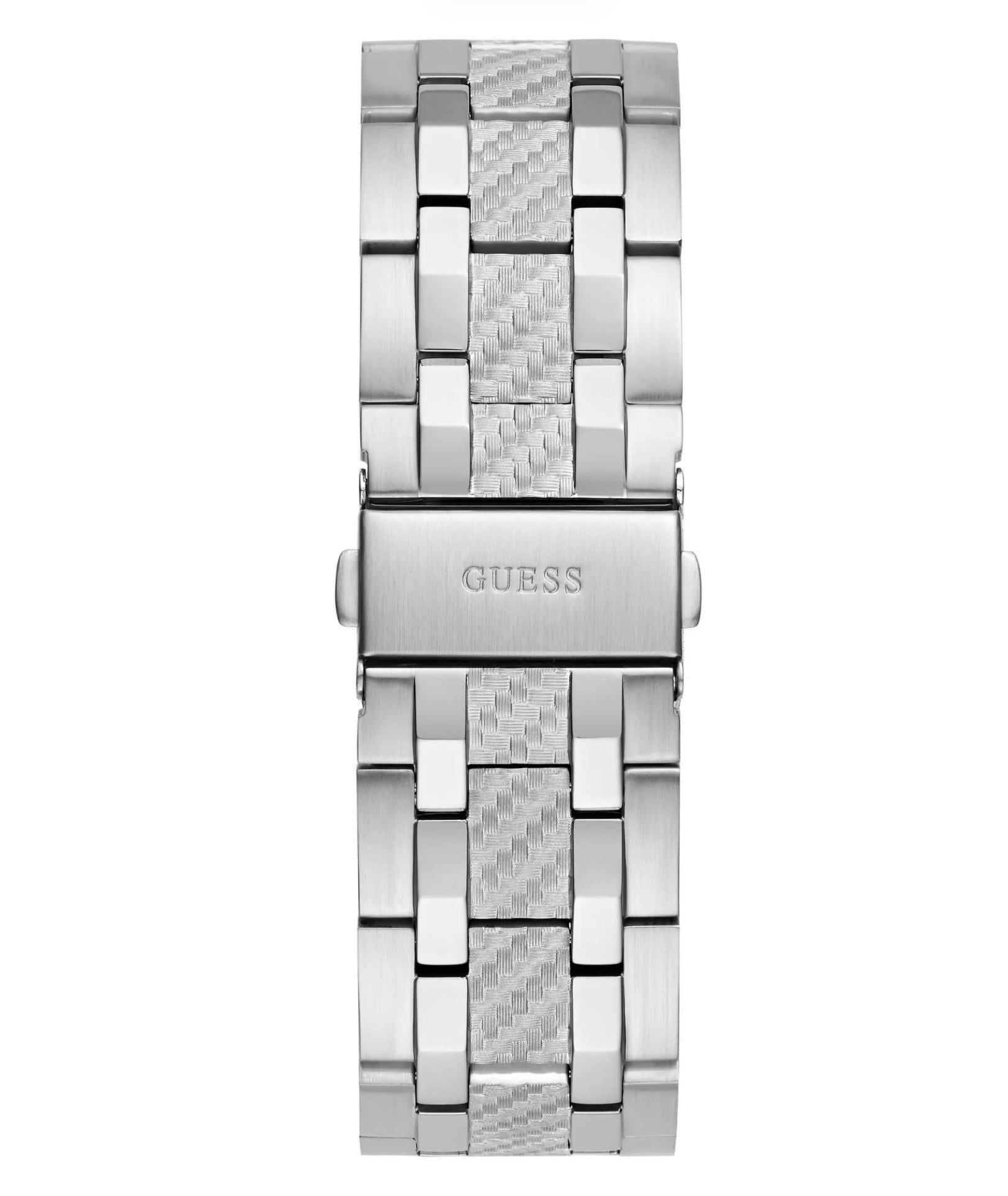 Guess Mens Resistance Watch Silver GW0714G1