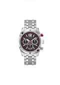 Guess Mens Resistance Watch Silver GW0714G1