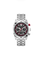 Guess Mens Resistance Watch Silver GW0714G1