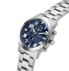 Guess Mens Atticus Trend Chronograph Watch Silver GW0917G1