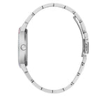 Guess Womens Three of Hearts Watch Silver GW0657L1