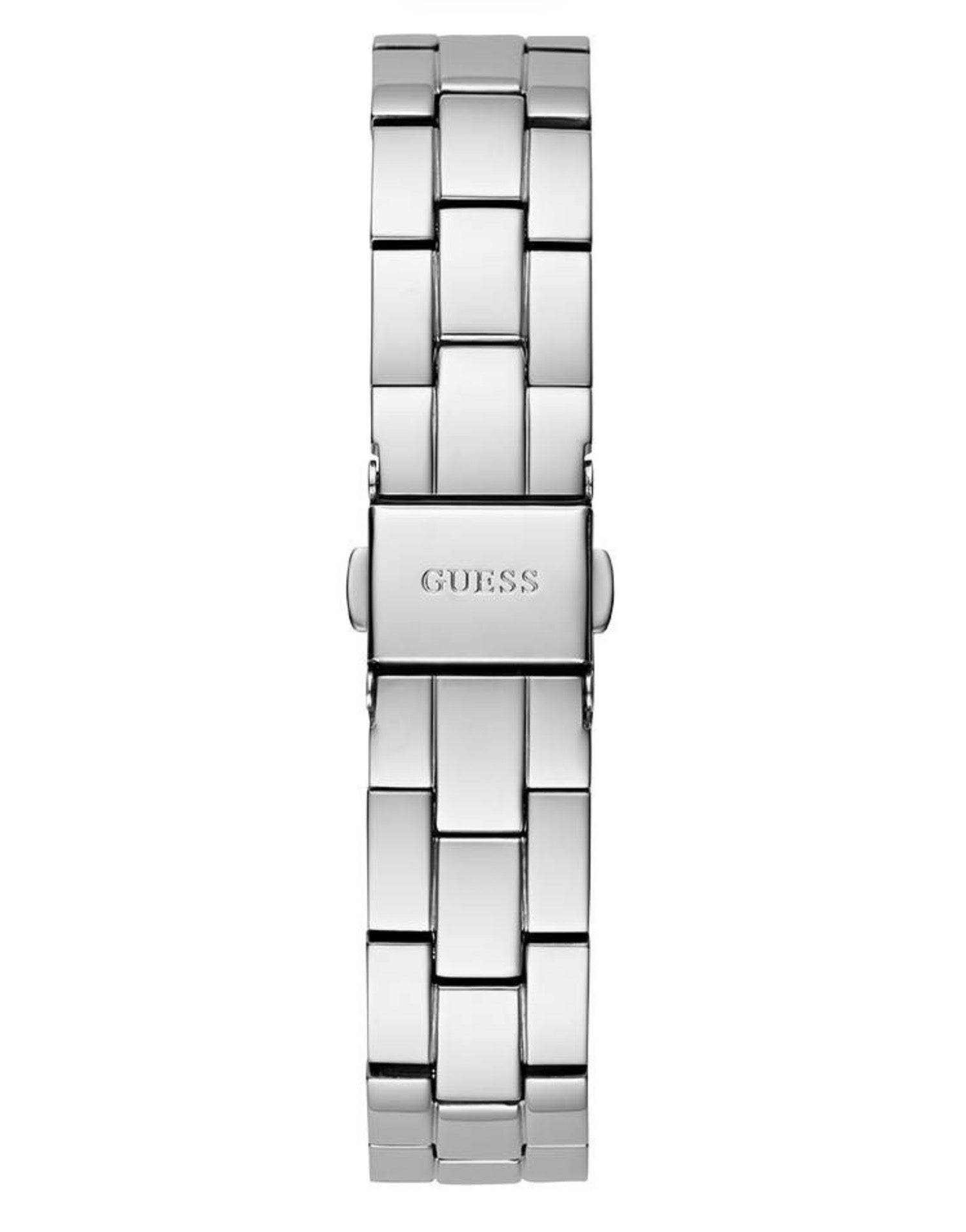 Guess Womens Three of Hearts Watch Silver GW0657L1