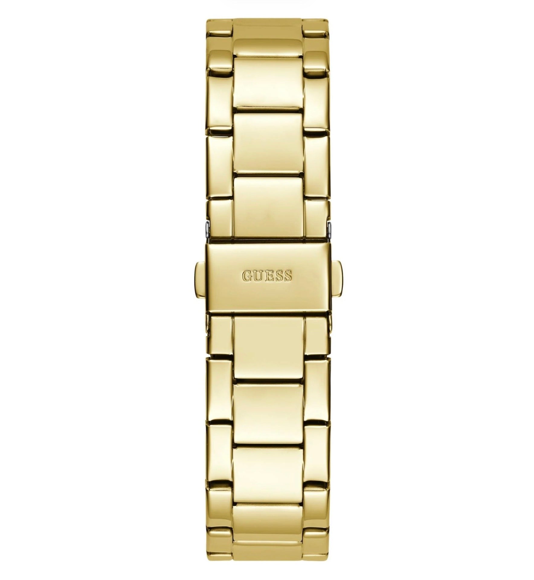Guess Womens Lady Idol Gold Tone Glitter Crystal Watch GW0605L2