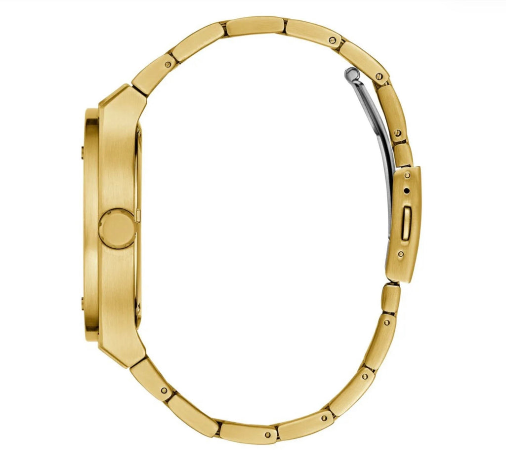 Guess Mens Dress Jet Gold Watch GW0795G4