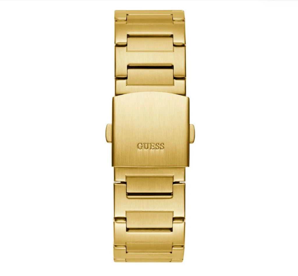 Guess Mens Dress Jet Gold Watch GW0795G4
