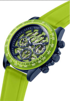 Guess Mens Arena Green Watch GW0578G1