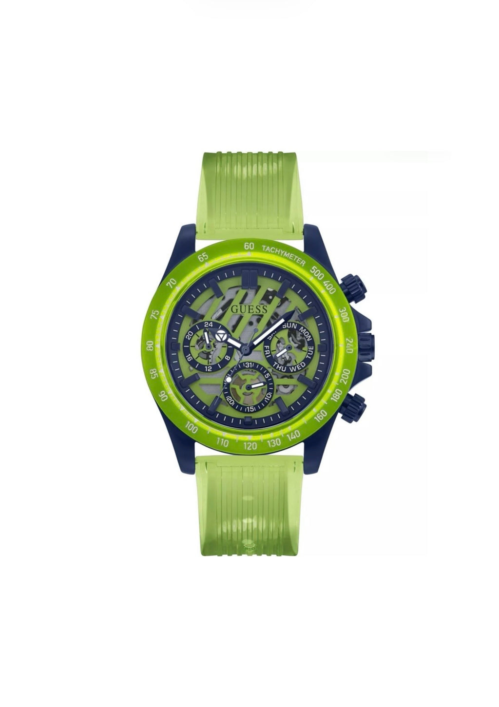 Guess Mens Arena Green Watch GW0578G1