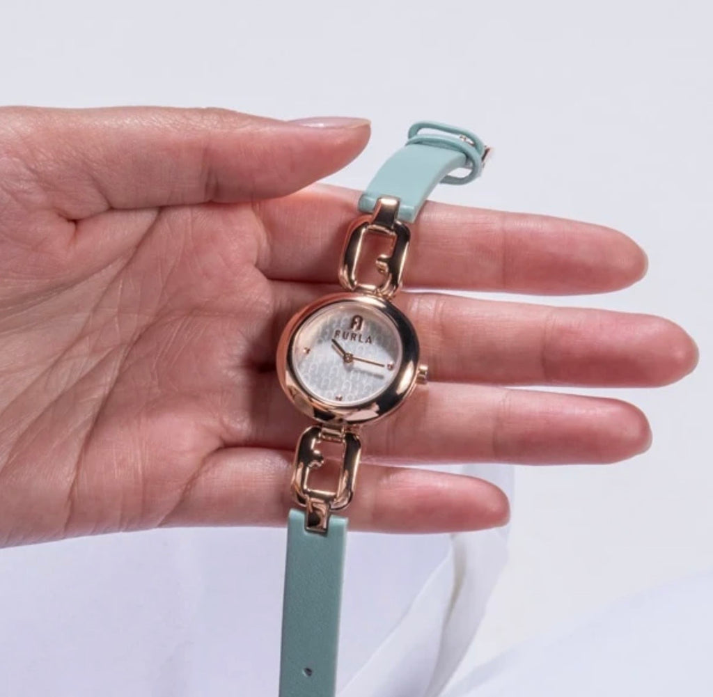 Furla Womens Arco Chain Watch WW00015010L5