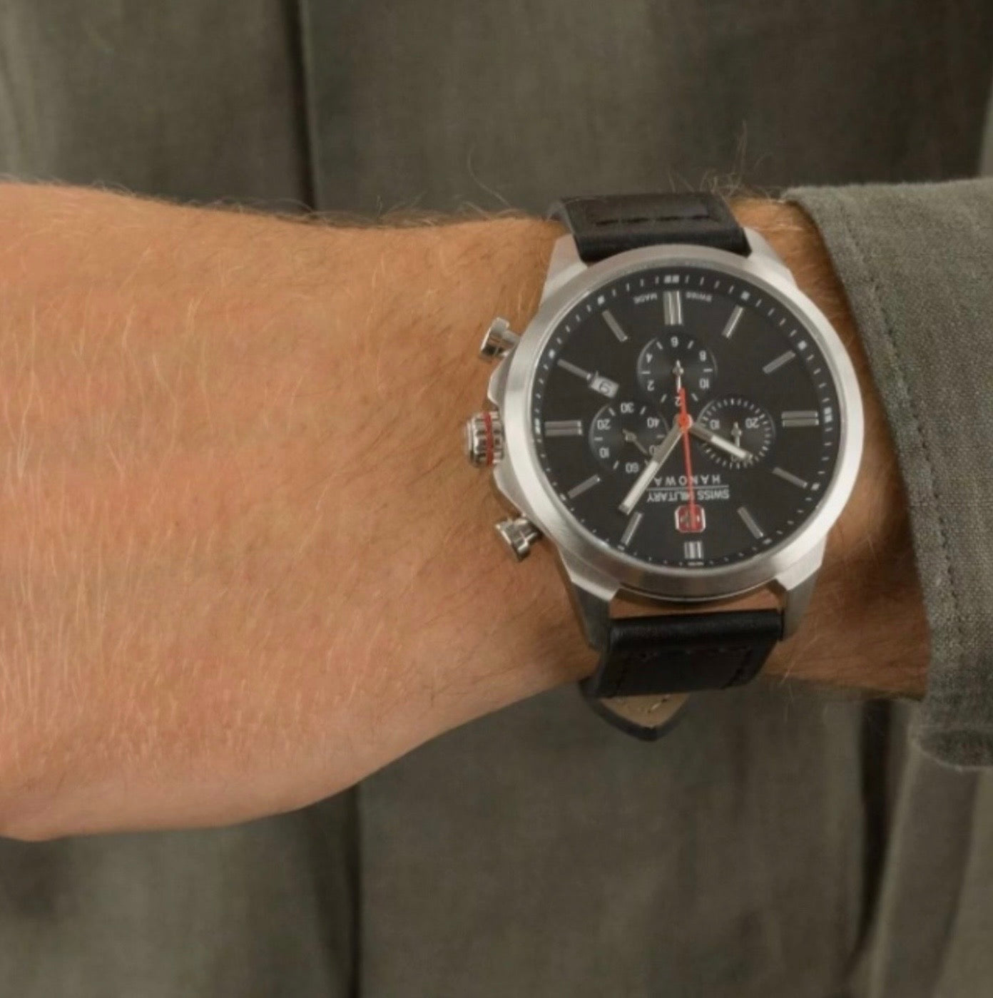 Swiss Military Hanowa Chrono Classic Mens Watch Swiss Made 06-4332.04.007