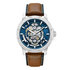 Kenneth Cole Mens Watch Silver Harrison Skeleton Automatic KCWGX0088905
